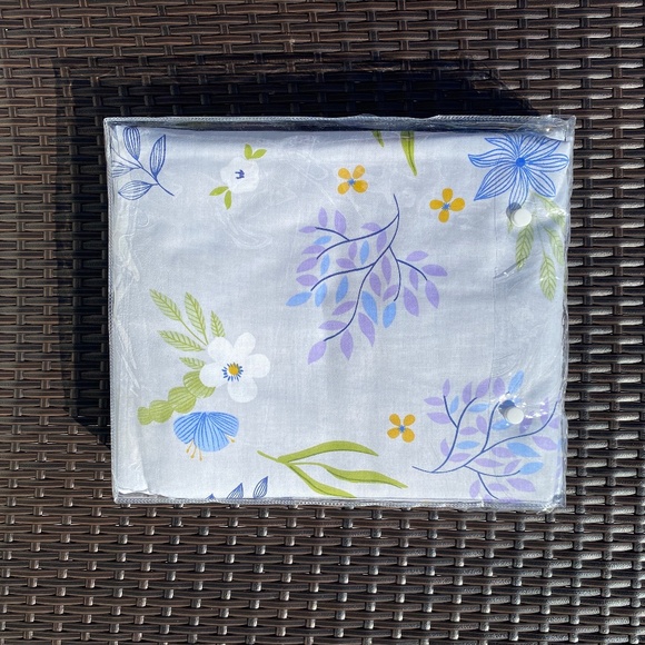 100% Cotton Duvet Cover set Queen 3Pcs Comforter Cover Pillowcases Floral Soft - Picture 5 of 5